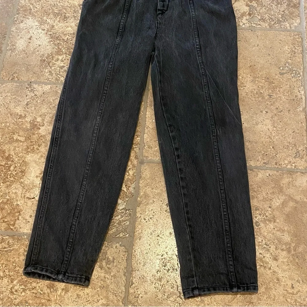Vintage GUESS Girls Teens Gray Denim Overalls Size 14-Made in USA